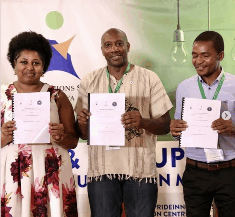 Loth Makuza Founding the East Africa Public Relations Association (EAPRA)